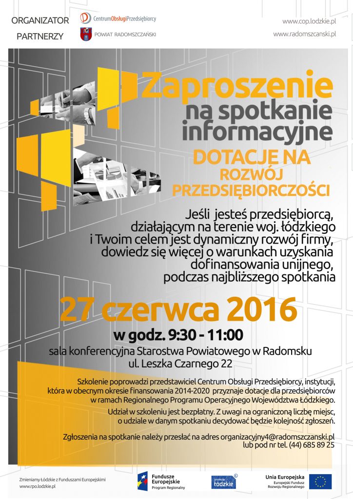 Zaproszenie -plakat